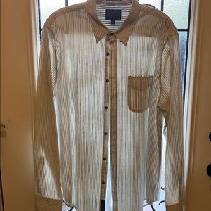 Lucky Brand stripped cotton shirt